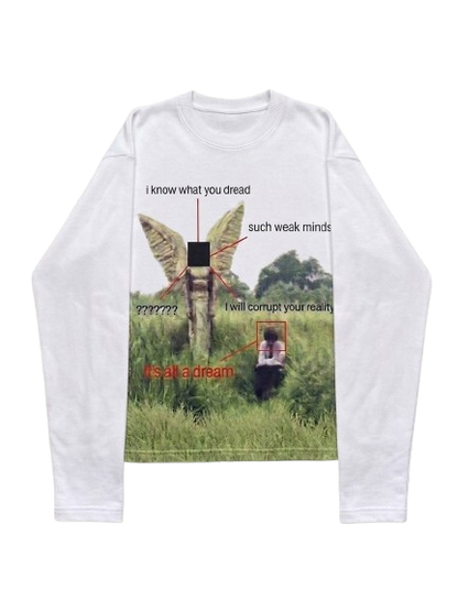 "corrupted angel" longsleeve