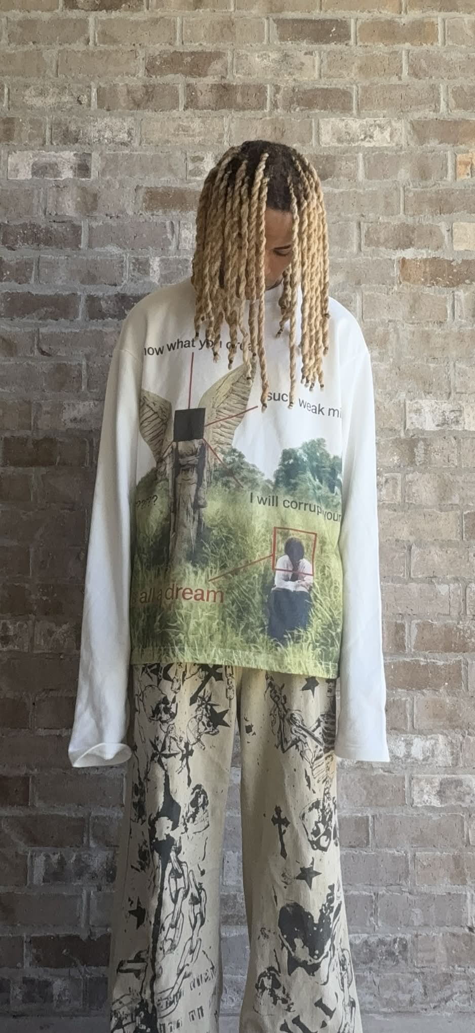 "corrupted angel" longsleeve